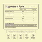 Gut Garden Supplement Facts and ingredients label