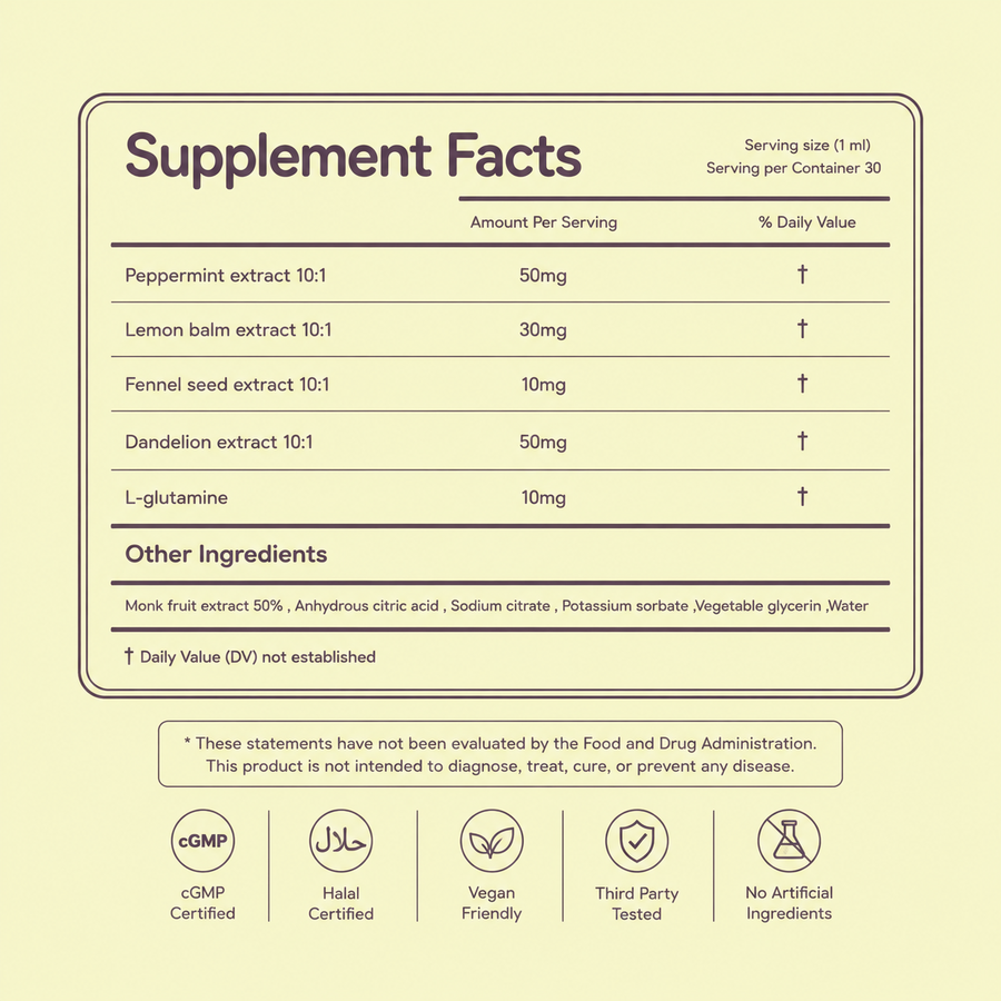Gut Garden – Daily Liquid Digestive Support
